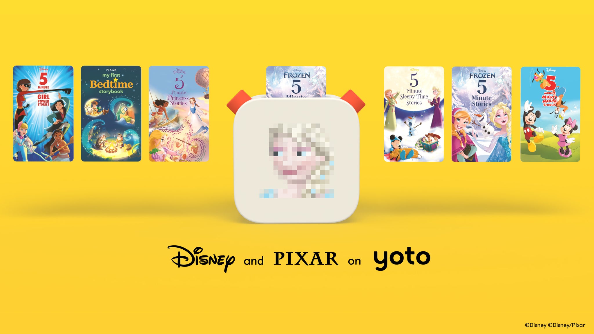 Yoto creates new audio experiences featuring Disney and Pixar family favourites