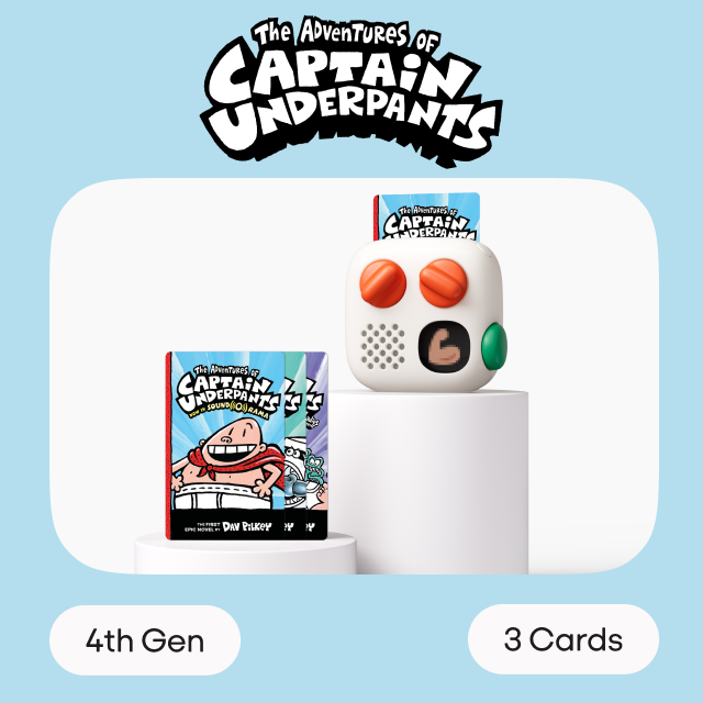 Yoto Mini 4th Gen + Captain Underpants Bundle