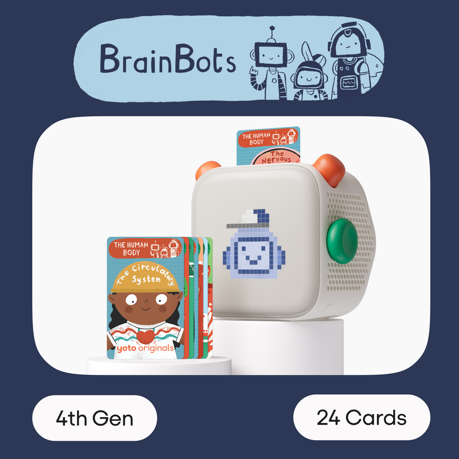 Yoto Player 4th Gen + BrainBots Discovery Bundle