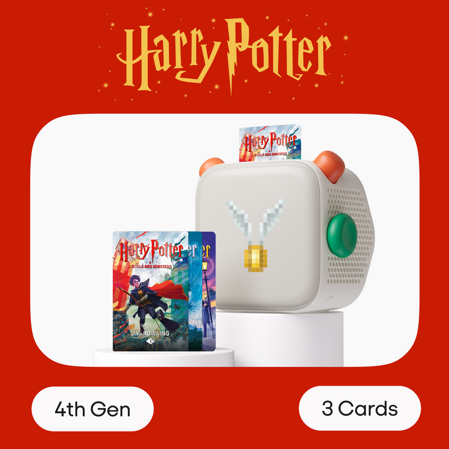 Pack Yoto Player 4e Gén + Harry Potter : livres 1 à 3