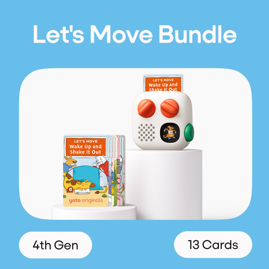 Yoto Mini 4th Gen + Let's Move Bundle