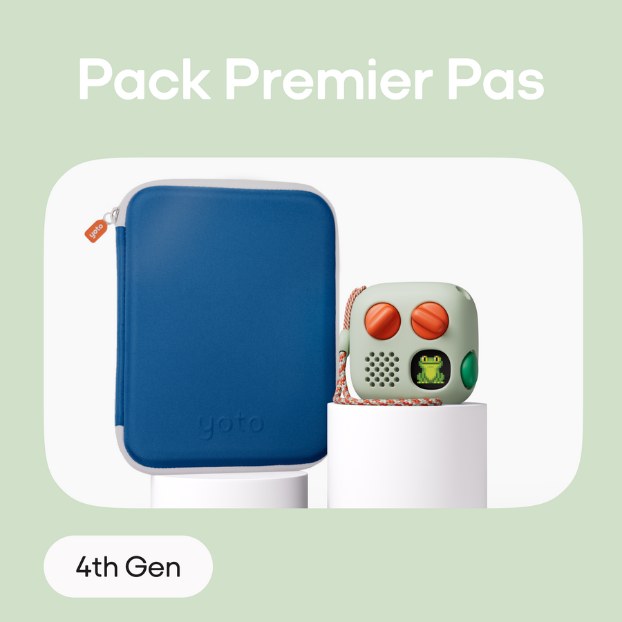 Yoto Mini 4e Gén Pack Premier Pas