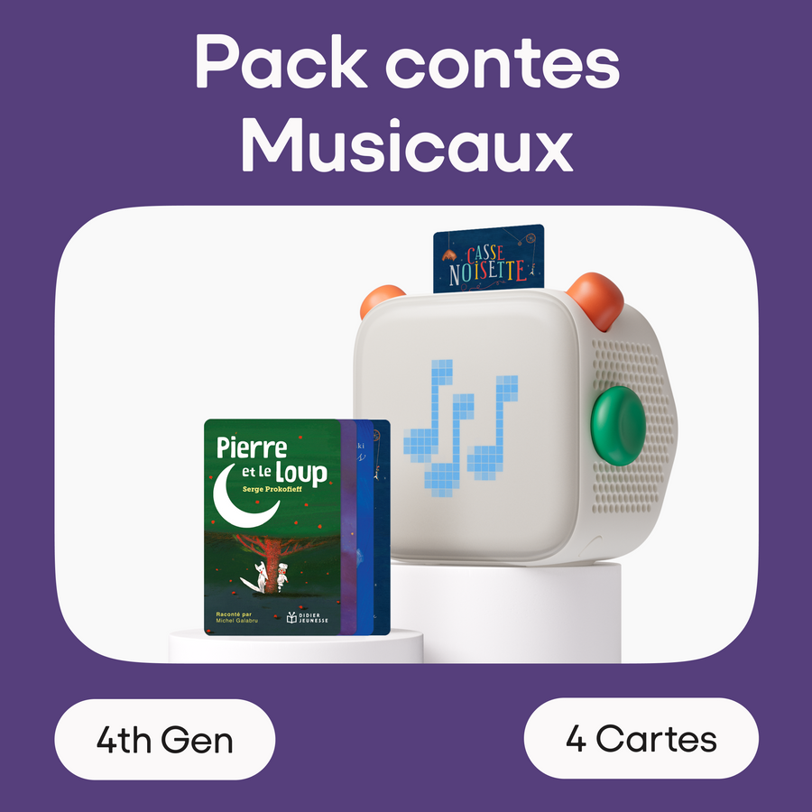 Yoto Player 4e Gén + Pack Contes Musicaux