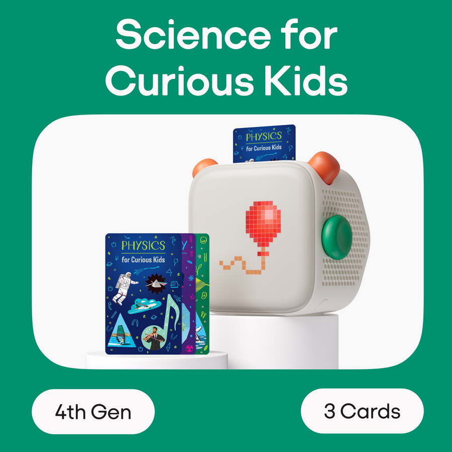 Yoto Player 4th Gen + Science for Curious Kids Bundle